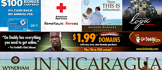 Web Banner Design / Web Banner Advertising in Miami, South Florida, Pinecrest, South Miami, Coconut Grove, Dadeland, Kendall, Doral, Weston, Downtown Miami, Ft Lauderdale, the Florida Keys, Florida and The Palm Beaches - Web Design, Graphic Design, Logo Creation, Branding, Identity, Marketing, Email Campaigns, Printing